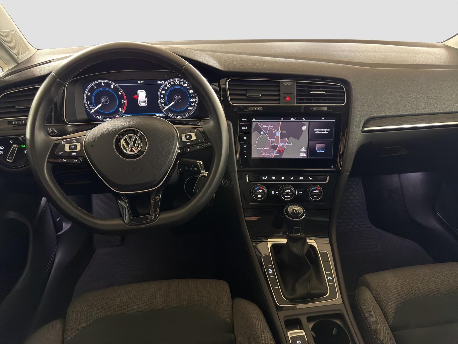 Volkswagen Golf VII Variant 1.5 TSI Highline Navi LED Massa, миниатюра 11