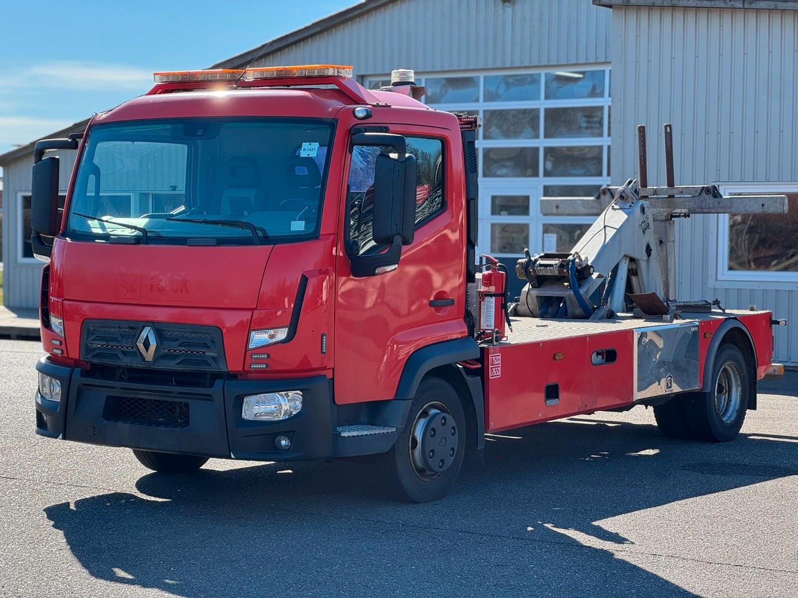 Renault D180 OMARS Abschlepp + Vollauto. HUBBRILLE