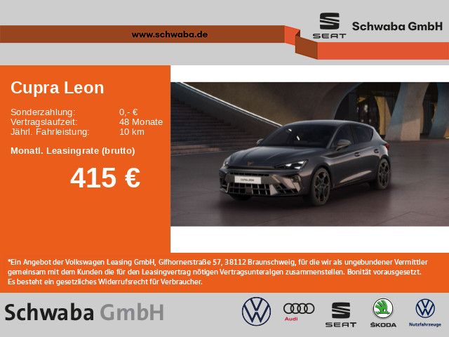 Cupra Leon 1.5 eTSI DSG *LED*ACC*R-KAM*Sennheiser*19"*