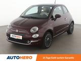 Fiat 500 1.2 Lounge *TEMPO*PDC*KLIMA* - Fiat 500: Rot, Schiebedach