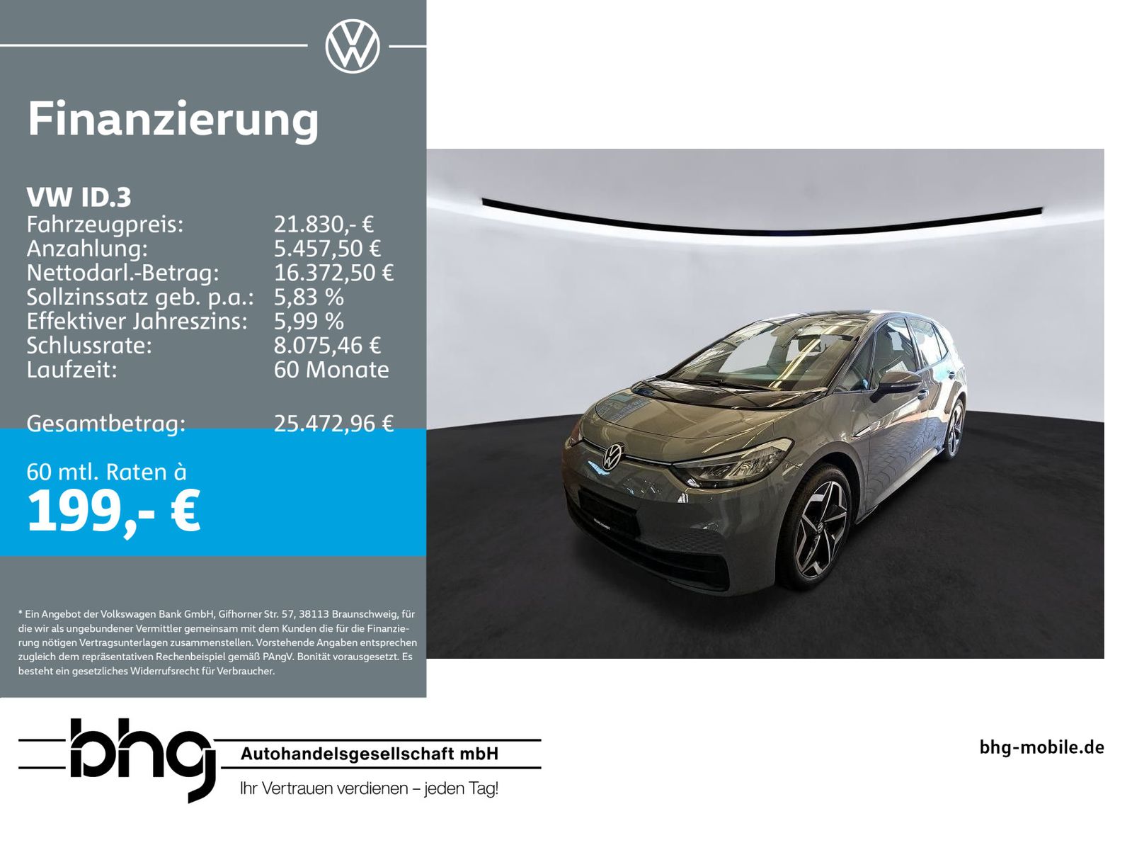 Volkswagen ID.3 Pure Performance