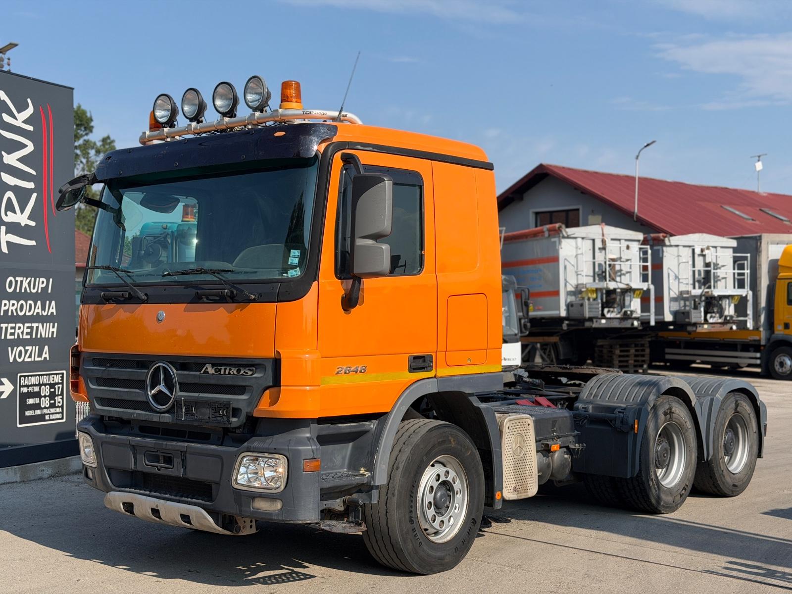Mercedes-Benz Actros 2646 / 6x4 / EPS 3 pedals / retarder