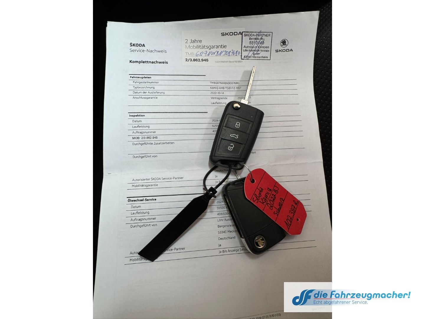 Fahrzeugabbildung SKODA Kamiq Tour Navi Digitales Cockpit LED Sperrdiff.