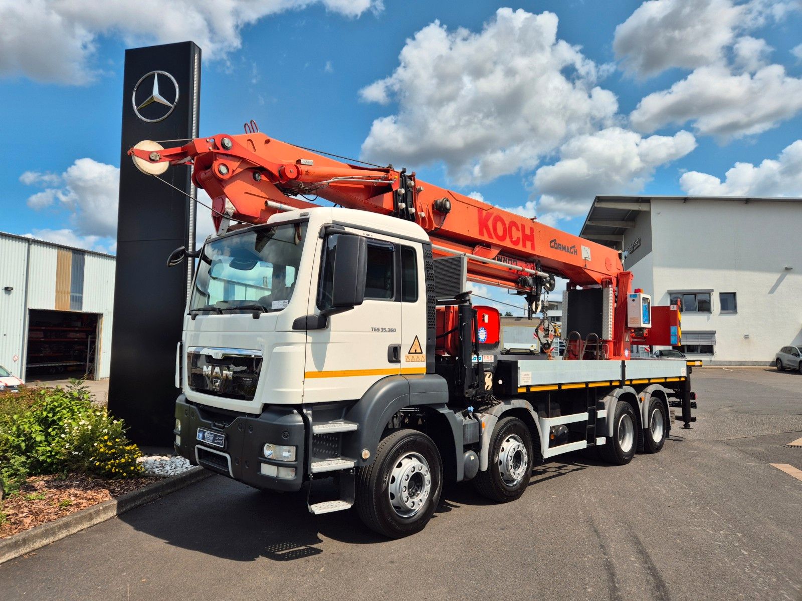 Fahrzeugabbildung MAN TGS 35.360 8x4 BB Gormach 91000 TECH Funk