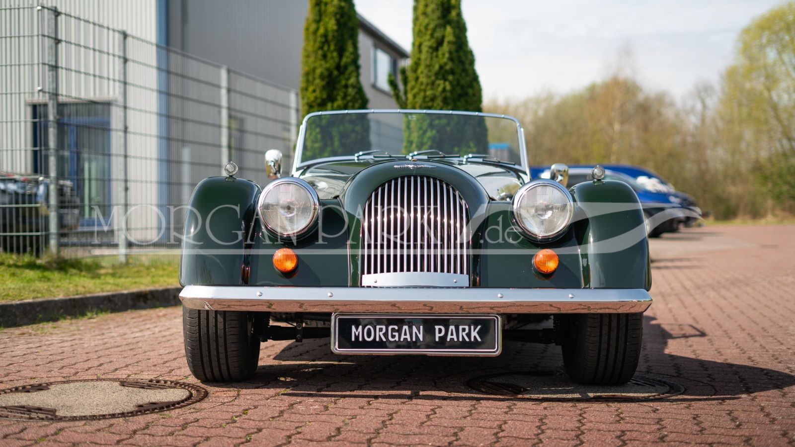 Fahrzeugabbildung Morgan Plus 8 *top Zustand* Chromspeichen  2.Hd.