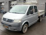 Volkswagen T5 1.9 TDI Pritsche Doppelkabine 6Sitzer AHK E4 - VW T5 Gebrauchtwagen in Gelsenkirchen