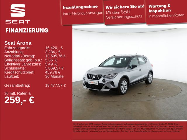 SEAT Arona Xpericence TSI DSG ALU DAB LED KLIMA