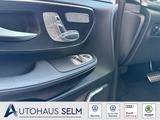 Mercedes-Benz V 300 d 4MATIC EXCLUSIVE lang Luxus-Sitze - Mercedes-Benz V 300 mit Diesel-Antrieb: Silber, Vollleder