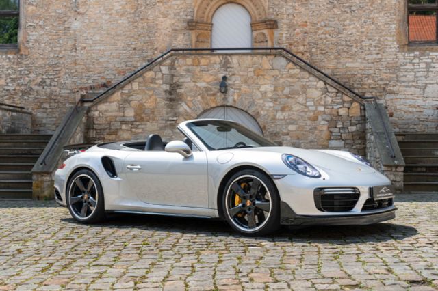 Porsche 911 TurboS Cabrio PASM PCCB 111P Chrono Aerokit