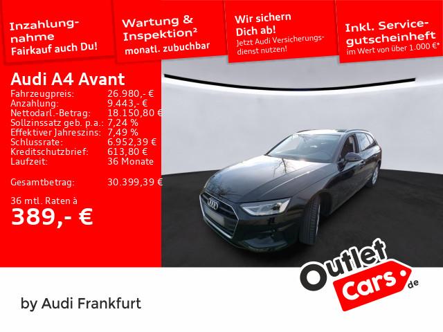 Audi A4 Avant 40 TDI S tronic Navi Tempomat DAB PDC S