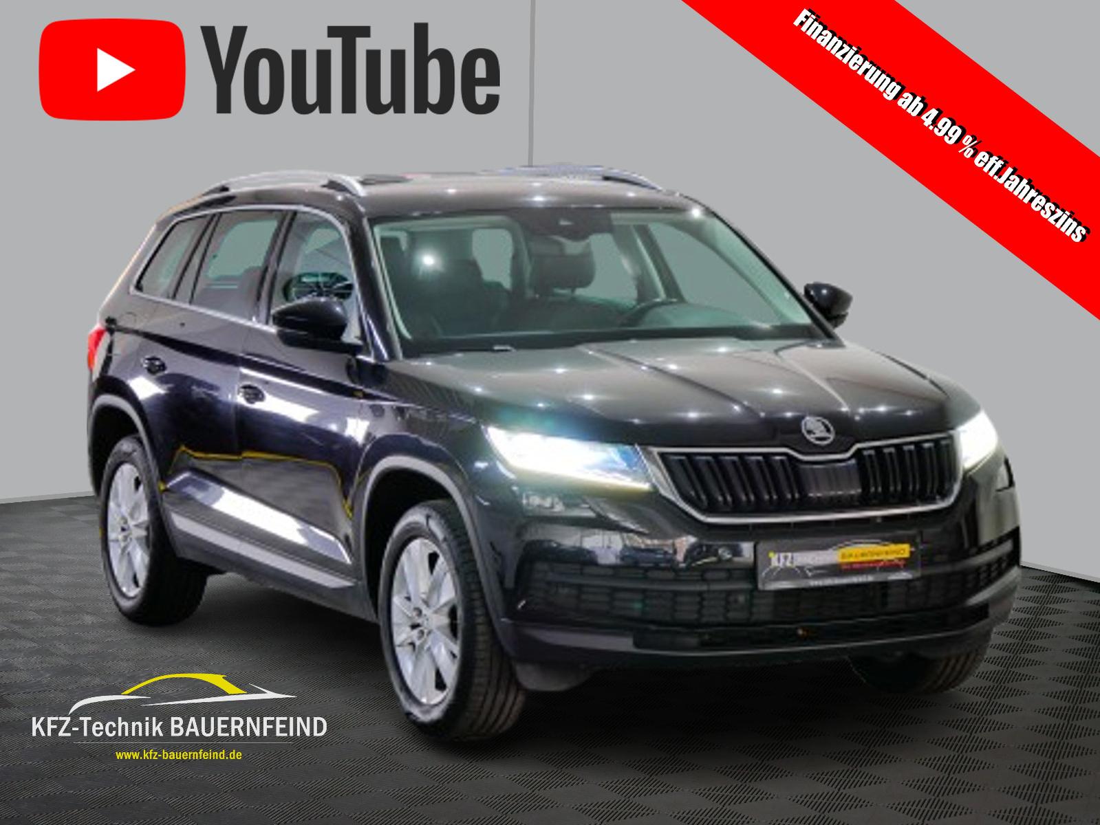 Skoda Kodiaq Style 4x4 1. HAND LEDER NAVI PDC SHZ
