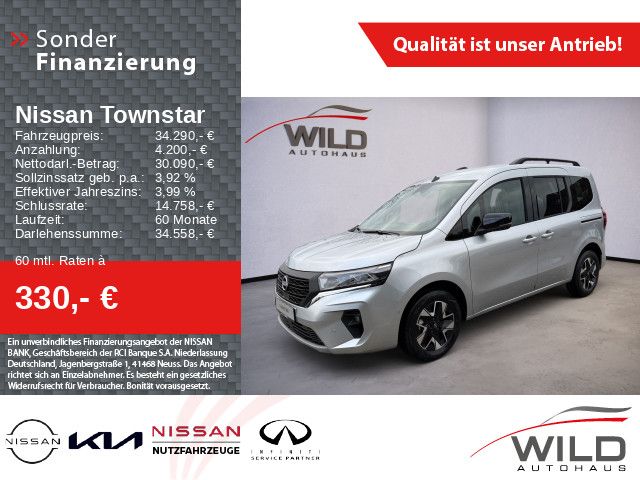 Nissan Townstar 1.3 DIG-T Kombi L1 Tekna 360° LED CAM N