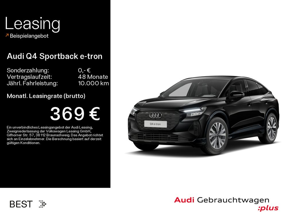 Q4 Sportback e-tron 45 advanced*NAVI-PLUS*LED*AH