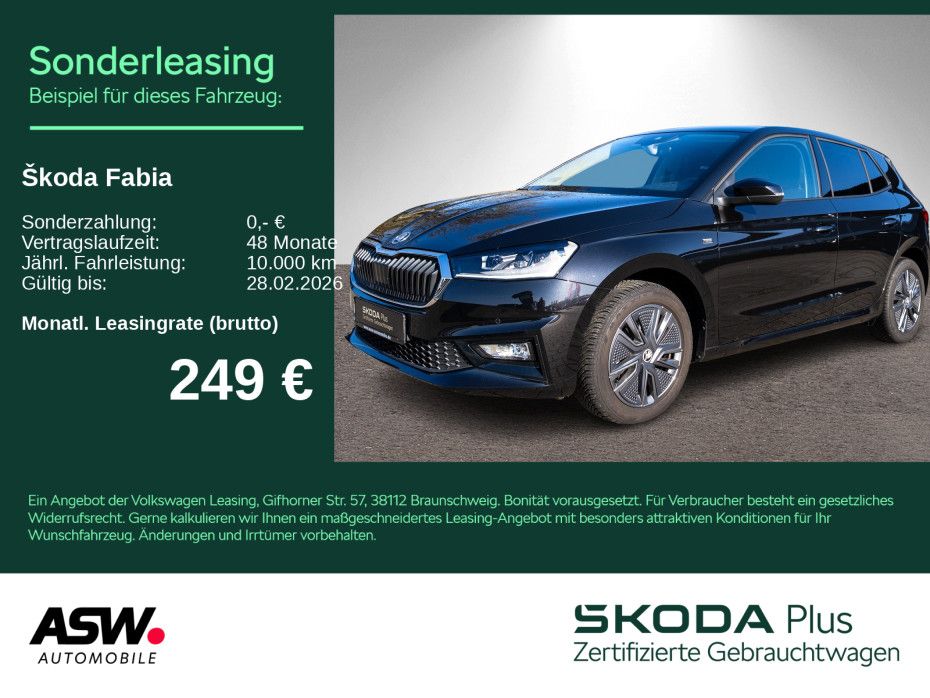 Fabia Tour 1.5 TSI DSG LED Navi RFK ACC SHZ AHK