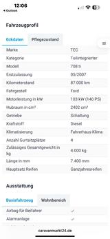 Bürstner TEC 708ti - Angebote