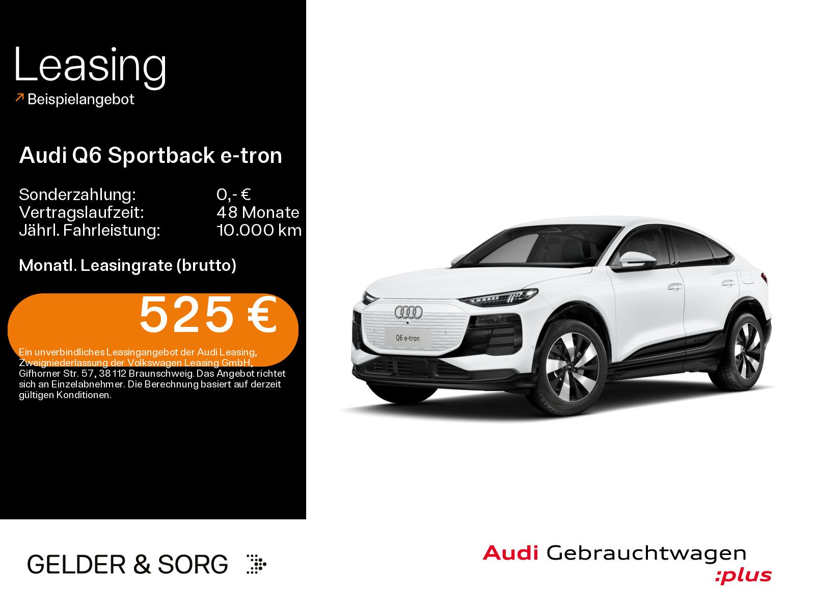 Audi Q6 Sportback e-tron 501km/WLTP*Tech*LED*ACC*360°