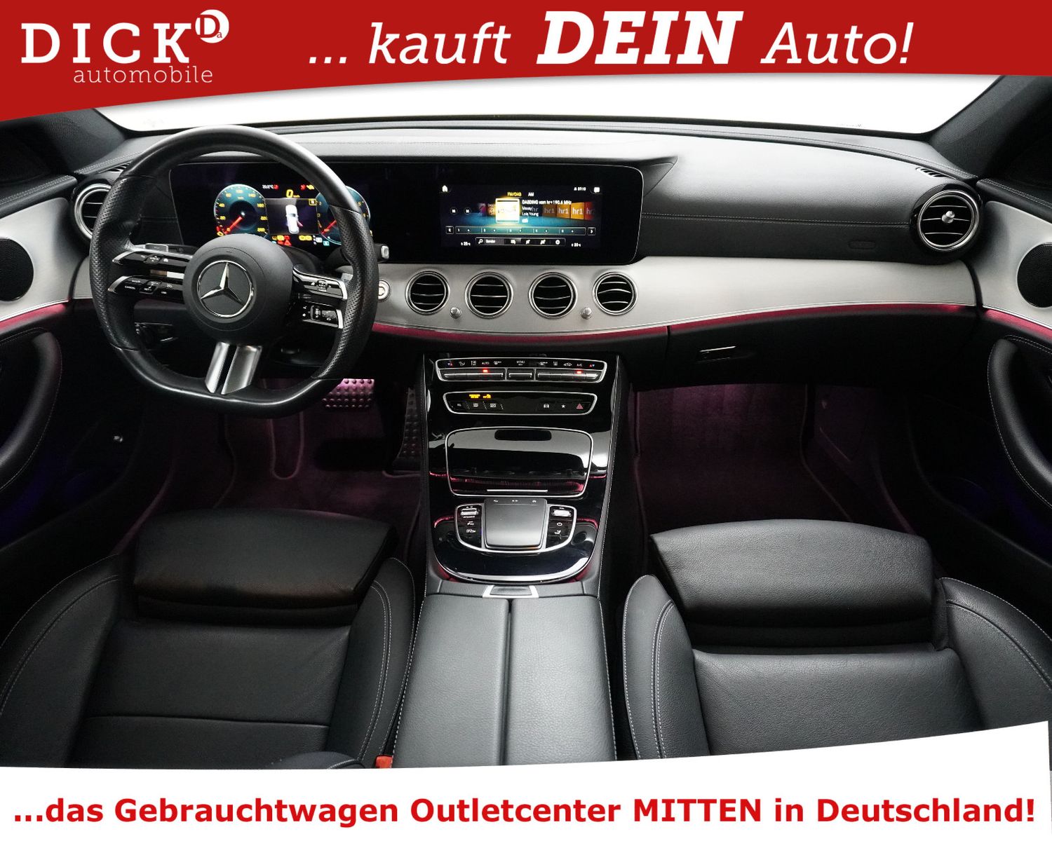 Fahrzeugabbildung Mercedes-Benz E300de 2X AMG Line PANO+STDHZ+WIDESC+360+MULTIBE