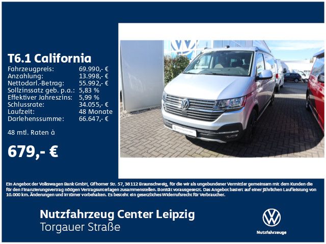 Volkswagen T6.1 California Beach 2,0 l TDI 110 kW DSG