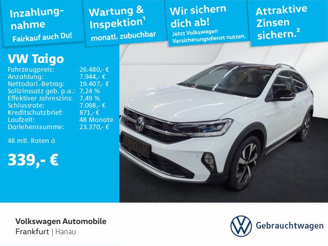 Volkswagen Taigo 1.0 TSI DSG Style Navi IQ.Light 17"Alu