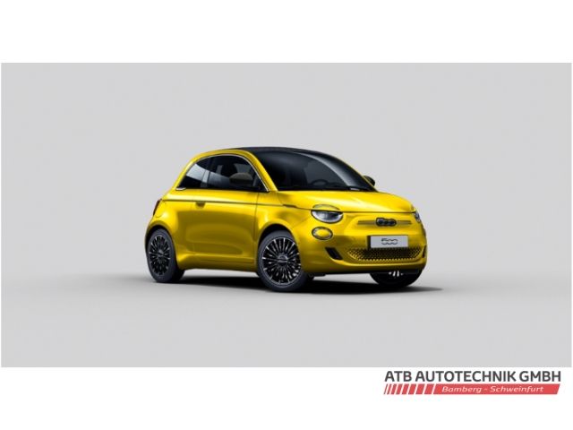 Fahrzeugabbildung Fiat 500e Cabrio La Prima 42 kWh Navi PDCv+h Rückfahr