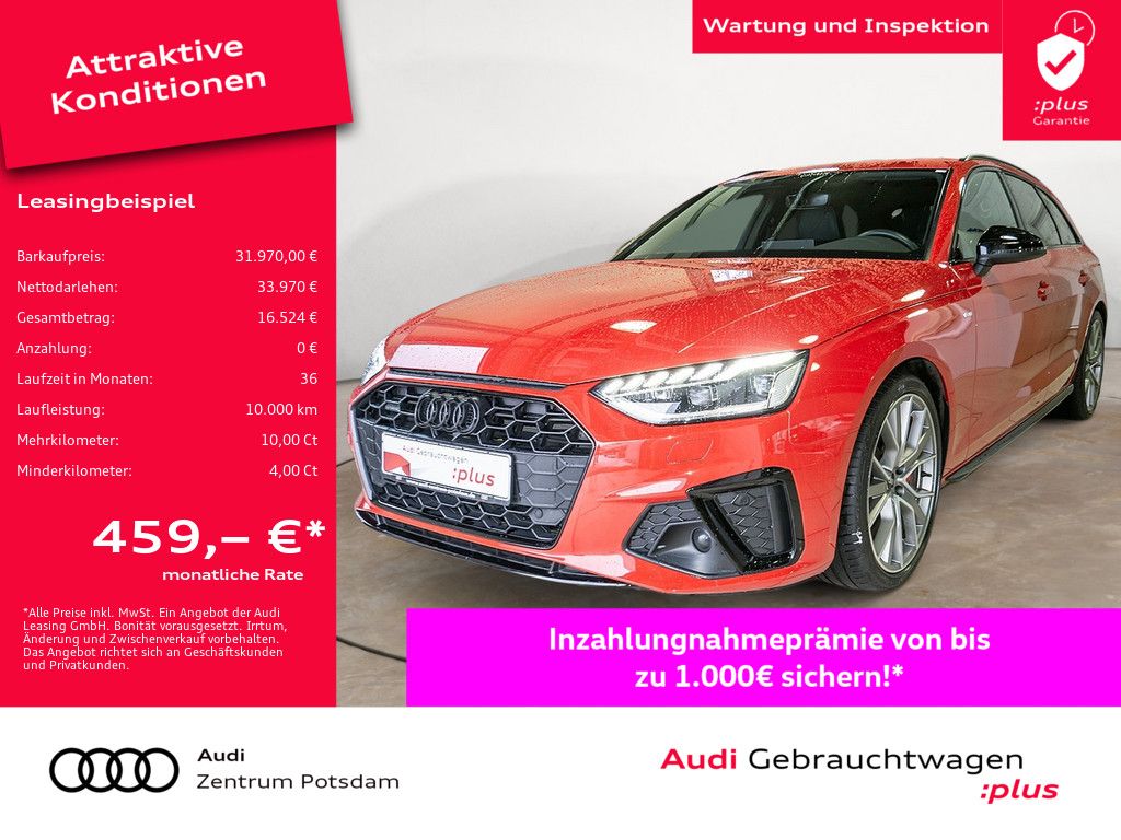 A4 Avant S line 40 TDI quattro MATRIX STANDHZ