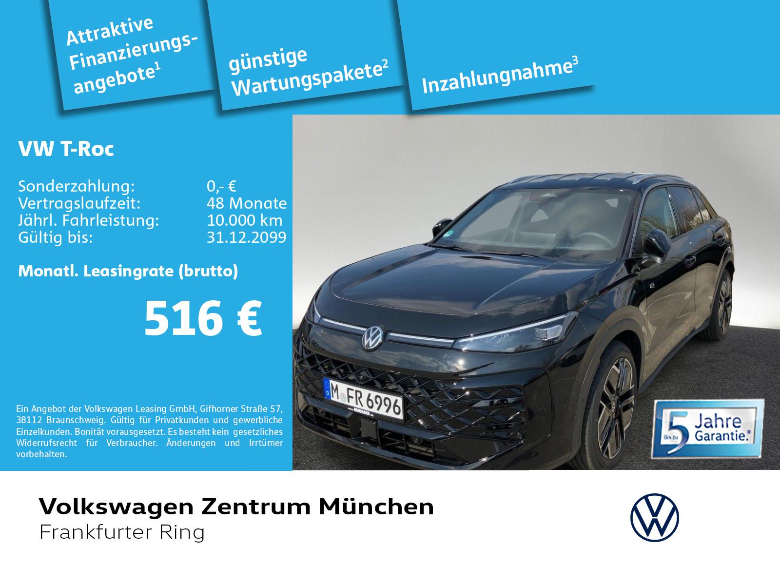Volkswagen T-Roc R-Line 1.5 eTSI AHK IQ.Light IQ.Drive Navi