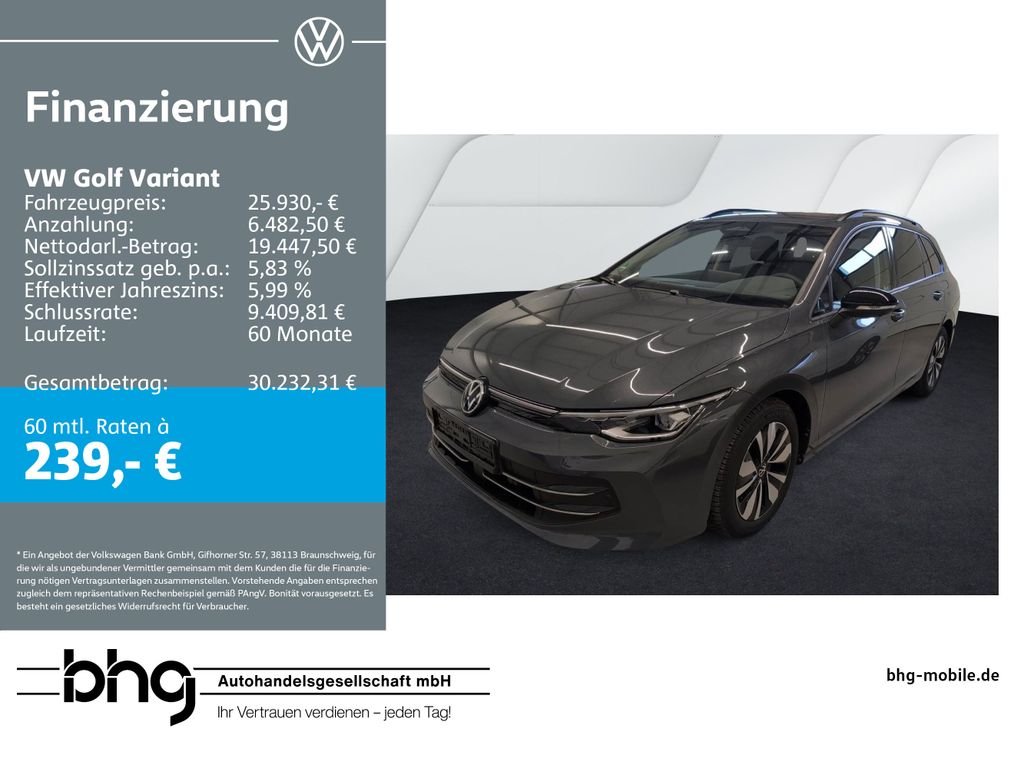 Golf Variant Life 1,5 eTSI OPF DSG
