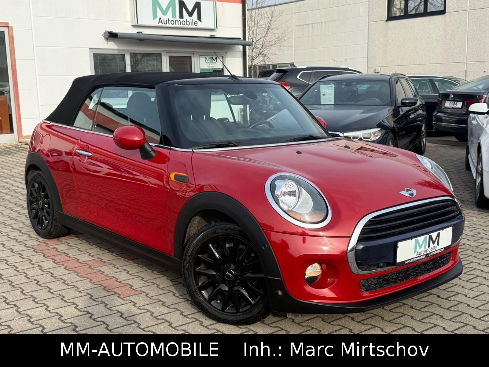 MINI Cooper Cabrio-LEDER-KAMERA-SHZ-LED-SPORTSITZE