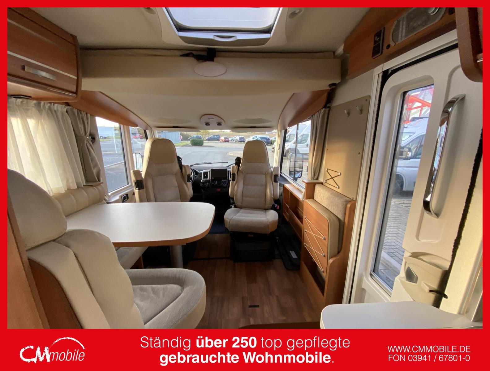 HYMER / ERIBA / HYMERCAR Exsis i 524 - Hub&Festbett - Garage -