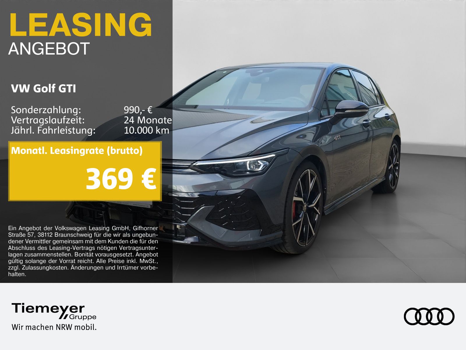 Volkswagen Golf GTI CLUBSPORT AKRAPOVIC V-MAX IQ.LIGHT