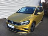 Volkswagen Golf Sportsvan VII  "inkl. HU/AU & Insp. Neu" - mit Benzin-Antrieb: Gelb, Van