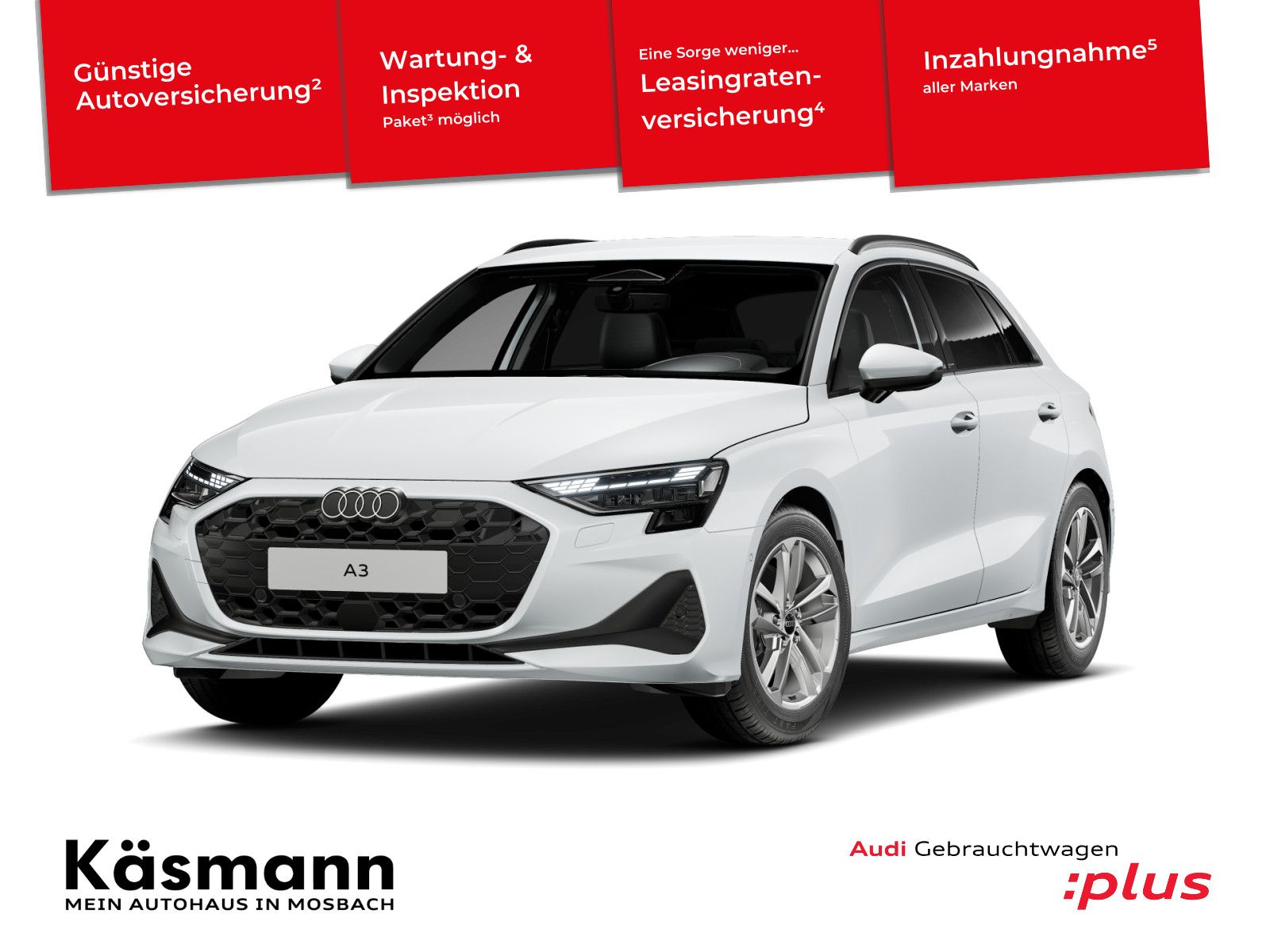 Audi A3 Sportback 30TDI LED KAM NAV ACC SHZ PDC