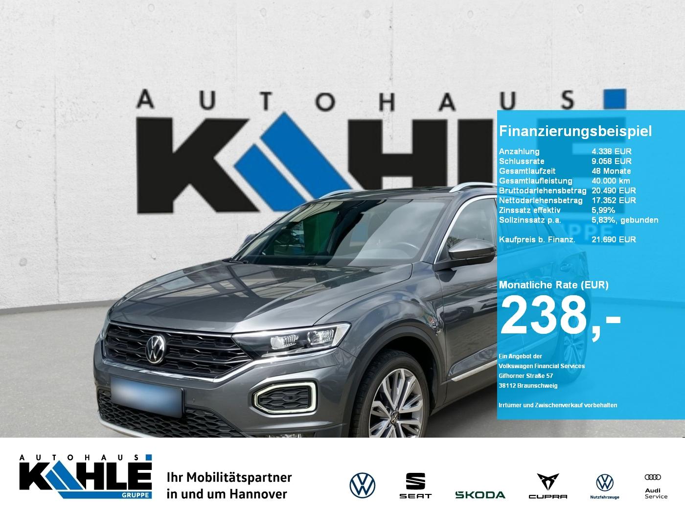 Volkswagen T-Roc 1.5 TSI DSG Active CarPlay AHK LED