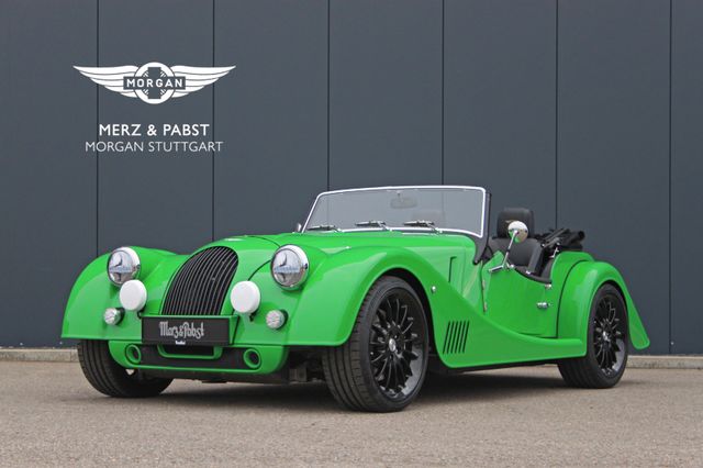 Morgan Plus Six 1909 in Porsche Viper Green BMW B58