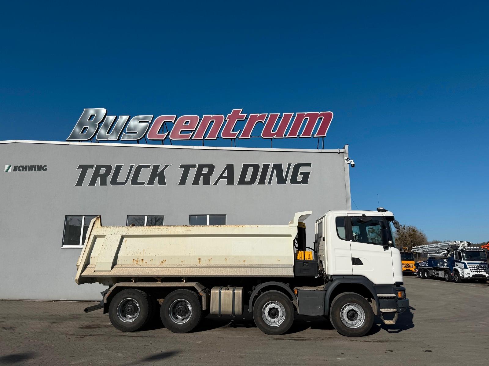 Scania G410 8x4 / Kipper Langendorf