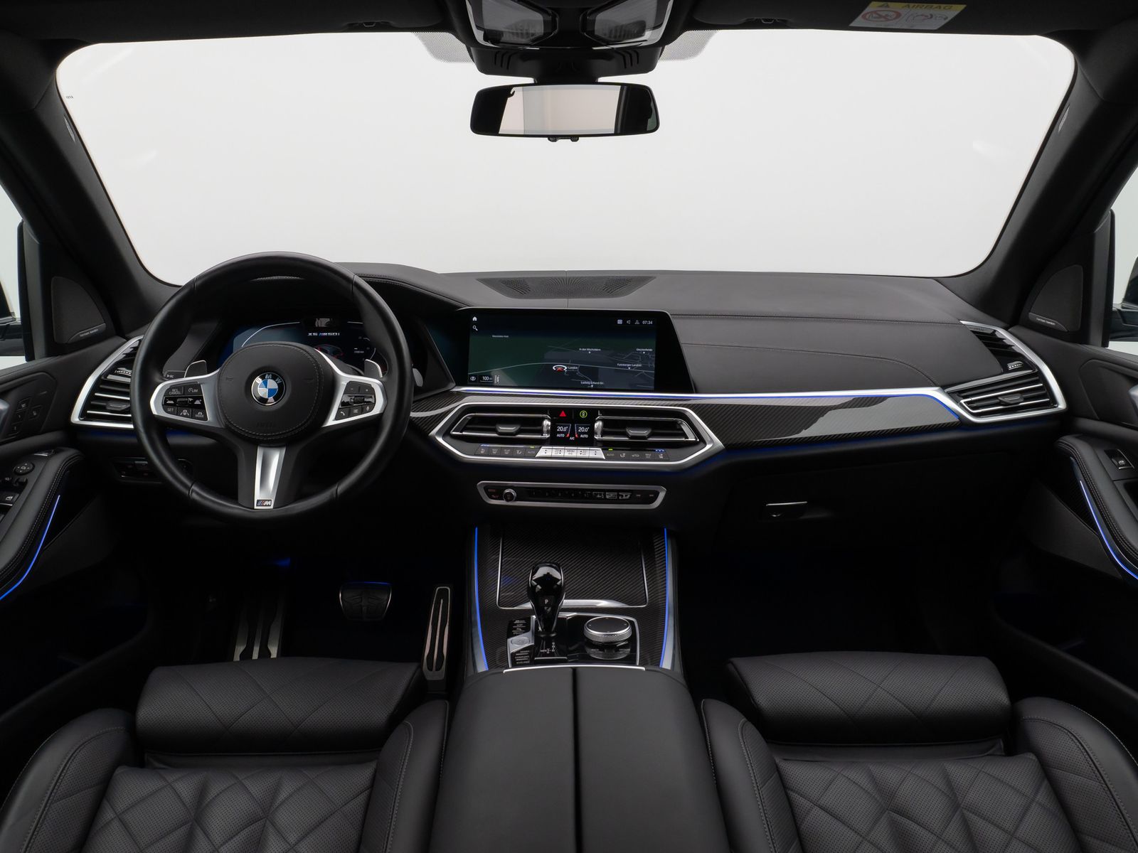 Fahrzeugabbildung BMW X5 M50i H/K DAB Laser 360°Alarm Belüftung 22Zoll