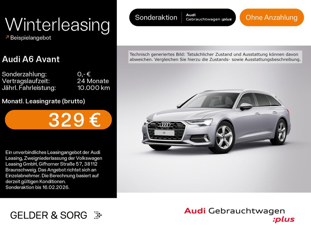 A6 Avant 35 TDI S line Matrix*AHK*Virtual*360°