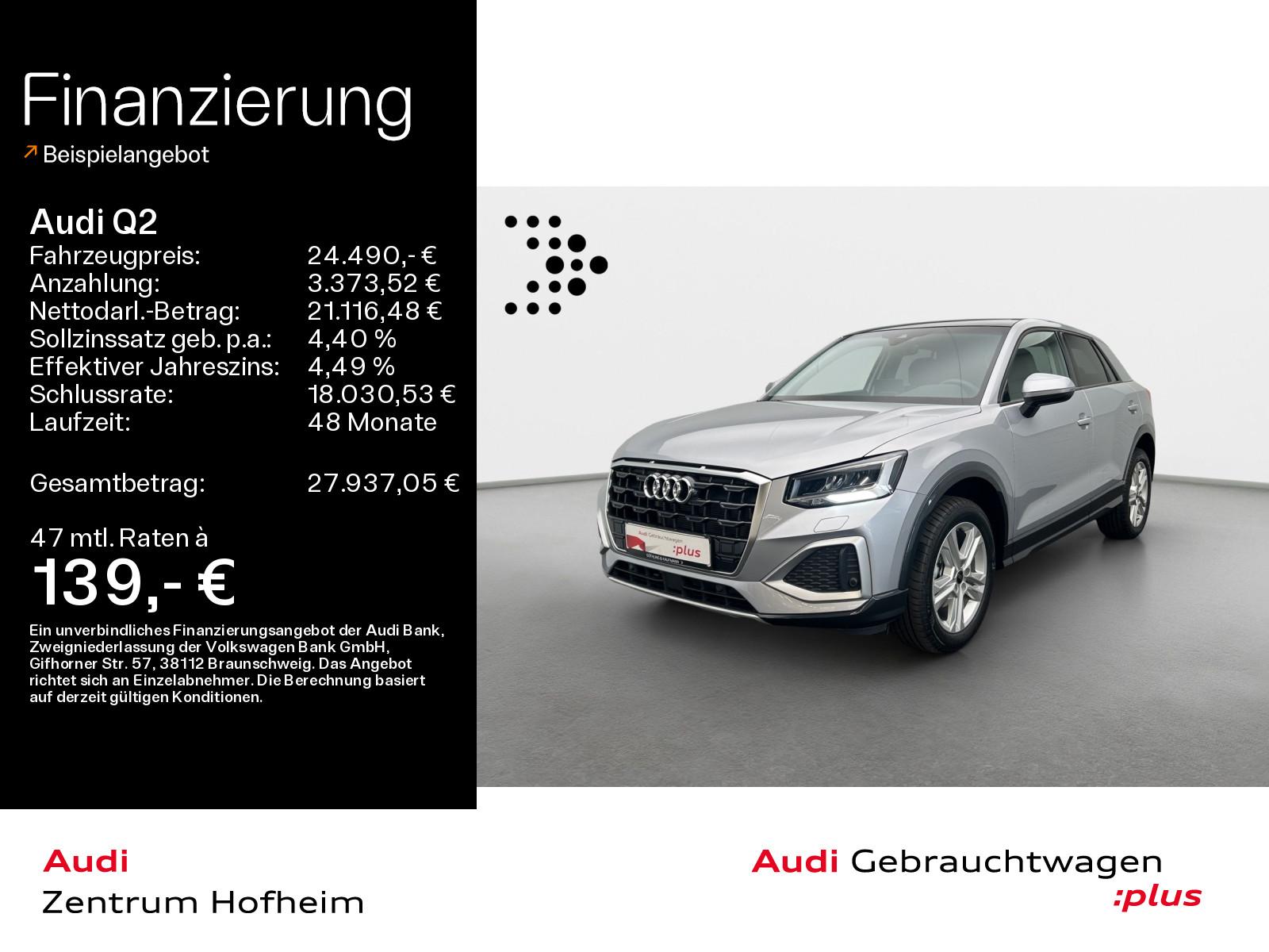 Audi Q2 30 TFSI Advanced*Pano*LED*Virtual*Navi+*Sport
