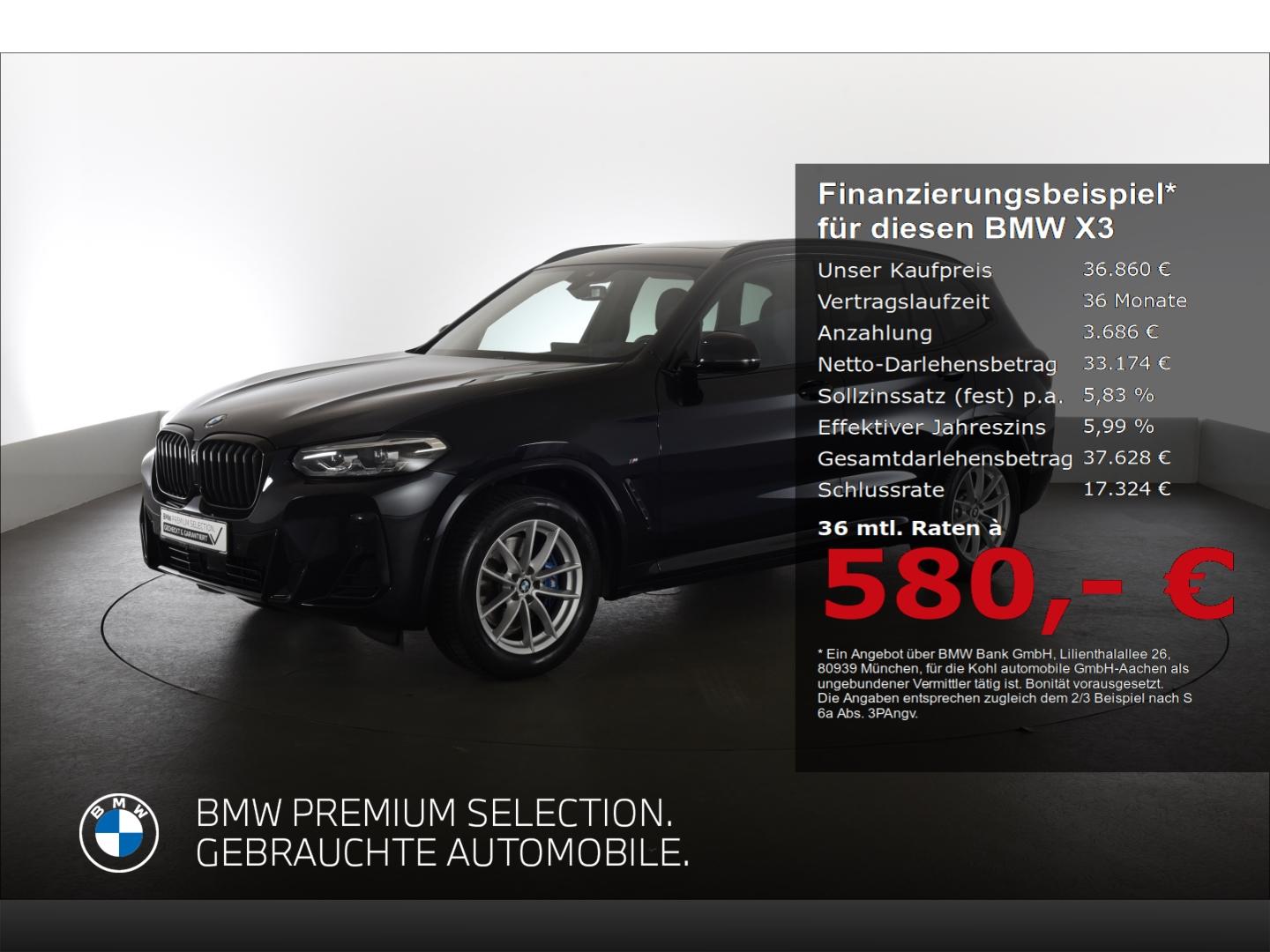 BMW X3 20i xDrive M Sport Panoramadach Harman Kardon