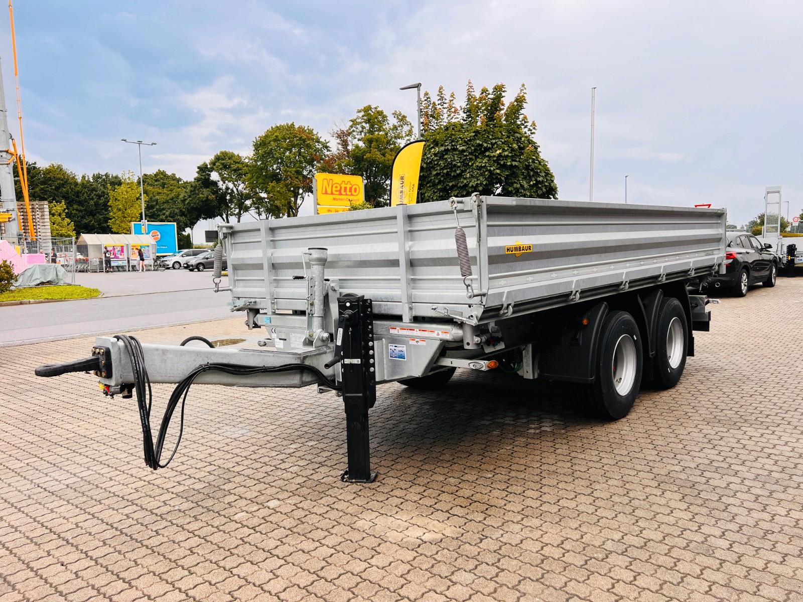 Humbaur 18 t. Dreiseiten HTK 185024, 5m, verzinkt, Luftf