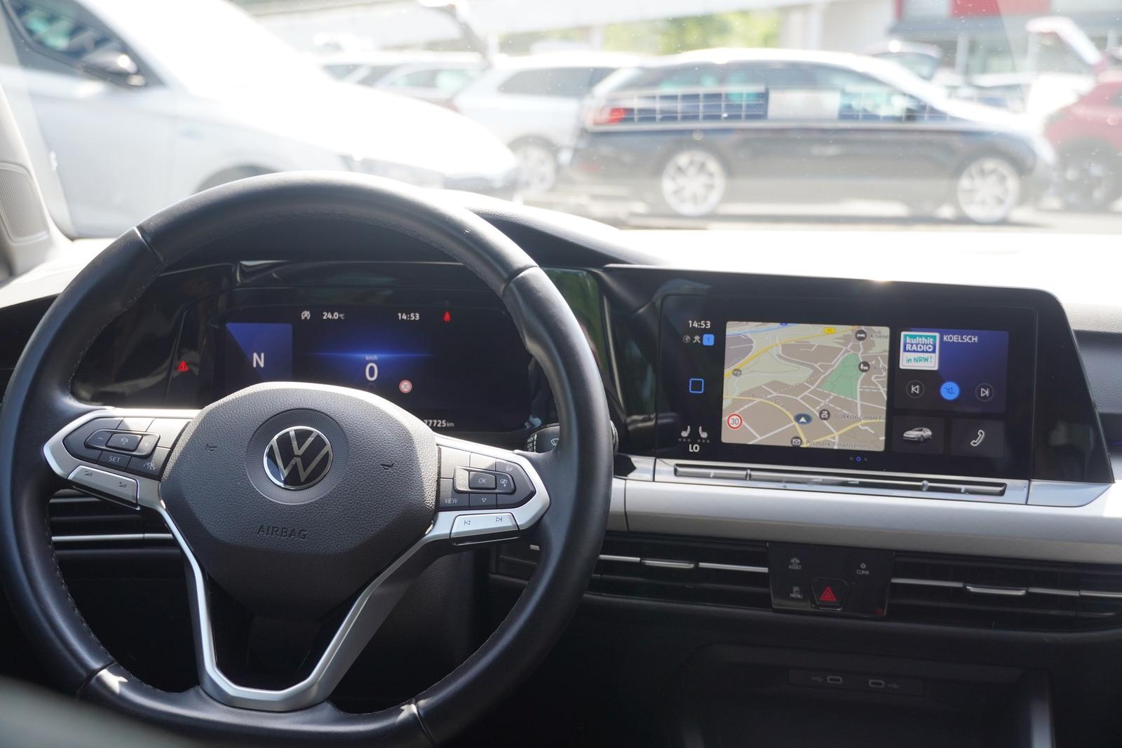 Volkswagen Golf VIII Life eTSI DSG LED Navi ACC Totwinkel, миниатюра 11