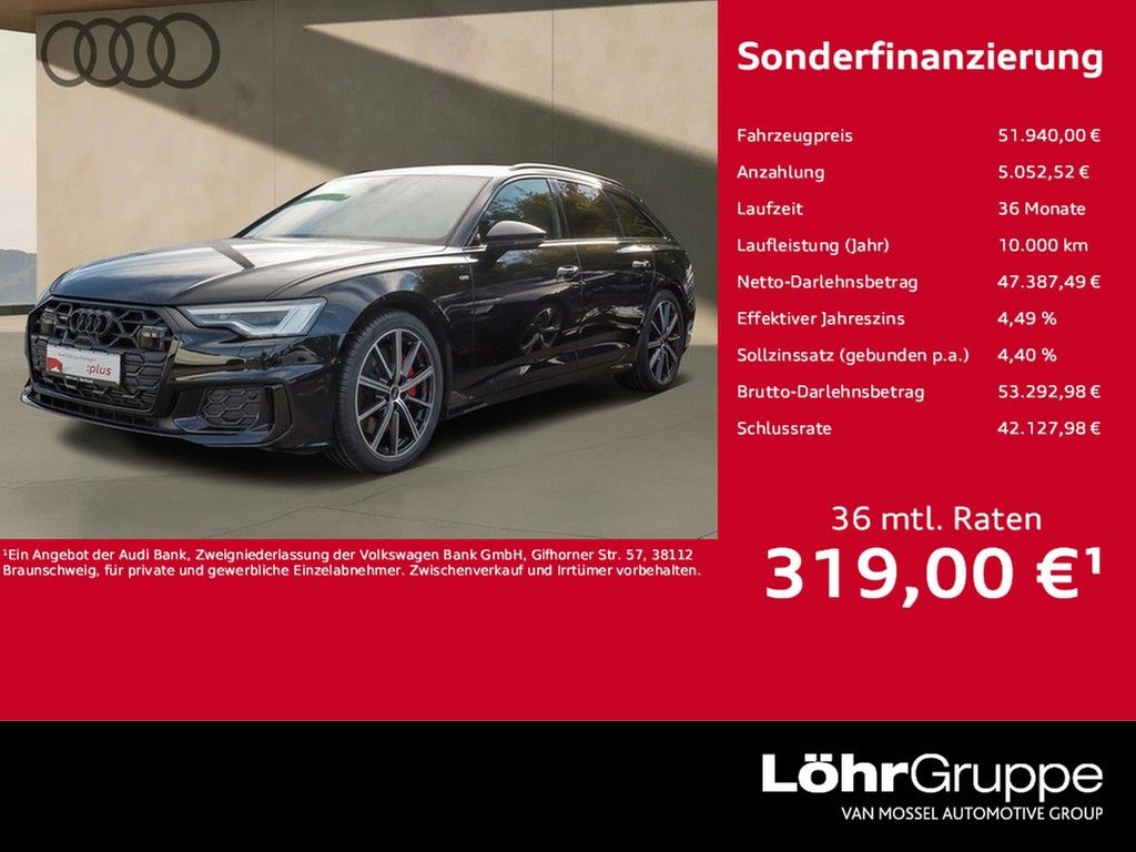 Audi A6 Avant 55 TFSI e Q S line 20"|360°|ACC|AHK|HuD