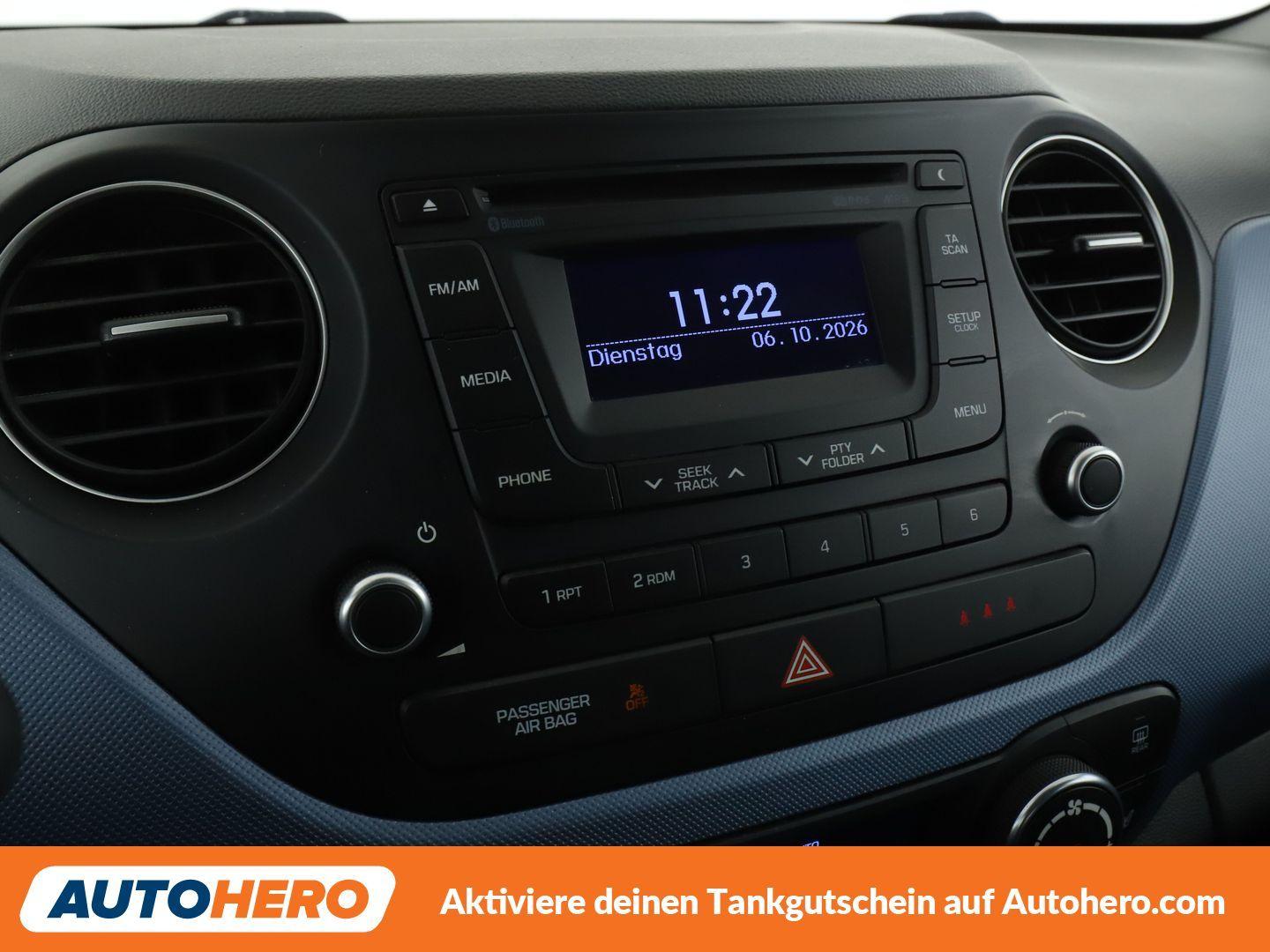 Hyundai i10 1.2 YES!*PDC*SHZ*KLIMA*TEMPO*GARANTIE*