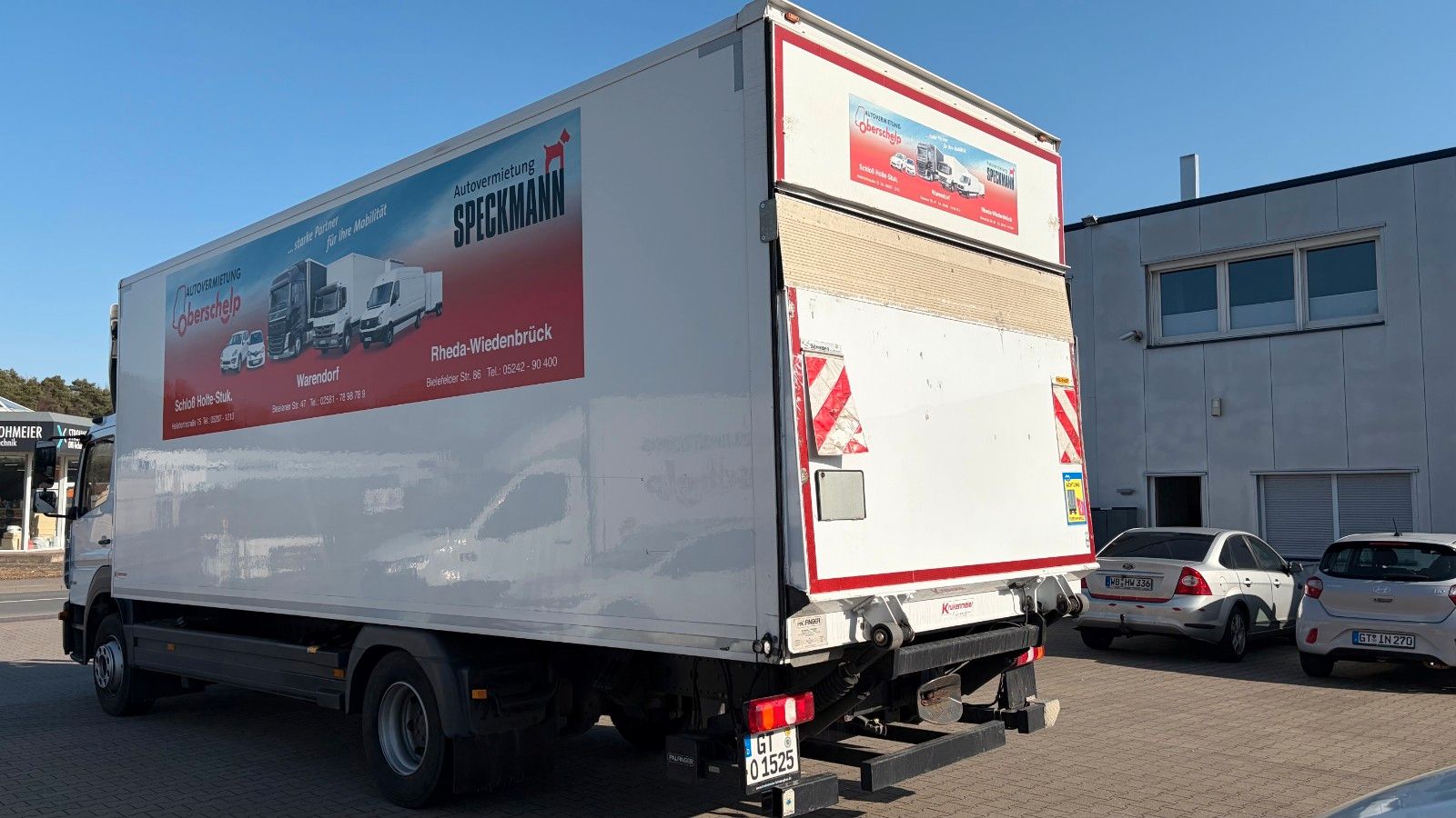 Fahrzeugabbildung Mercedes-Benz Atego 1524 Koffer LBW