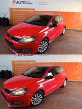 Volkswagen Polo V Style BlueMotion/BMT*KLIMA*SITZ-H*TÜV NEU - Volkswagen Polo mit Benzin-Antrieb: Rot, Kleinwagen