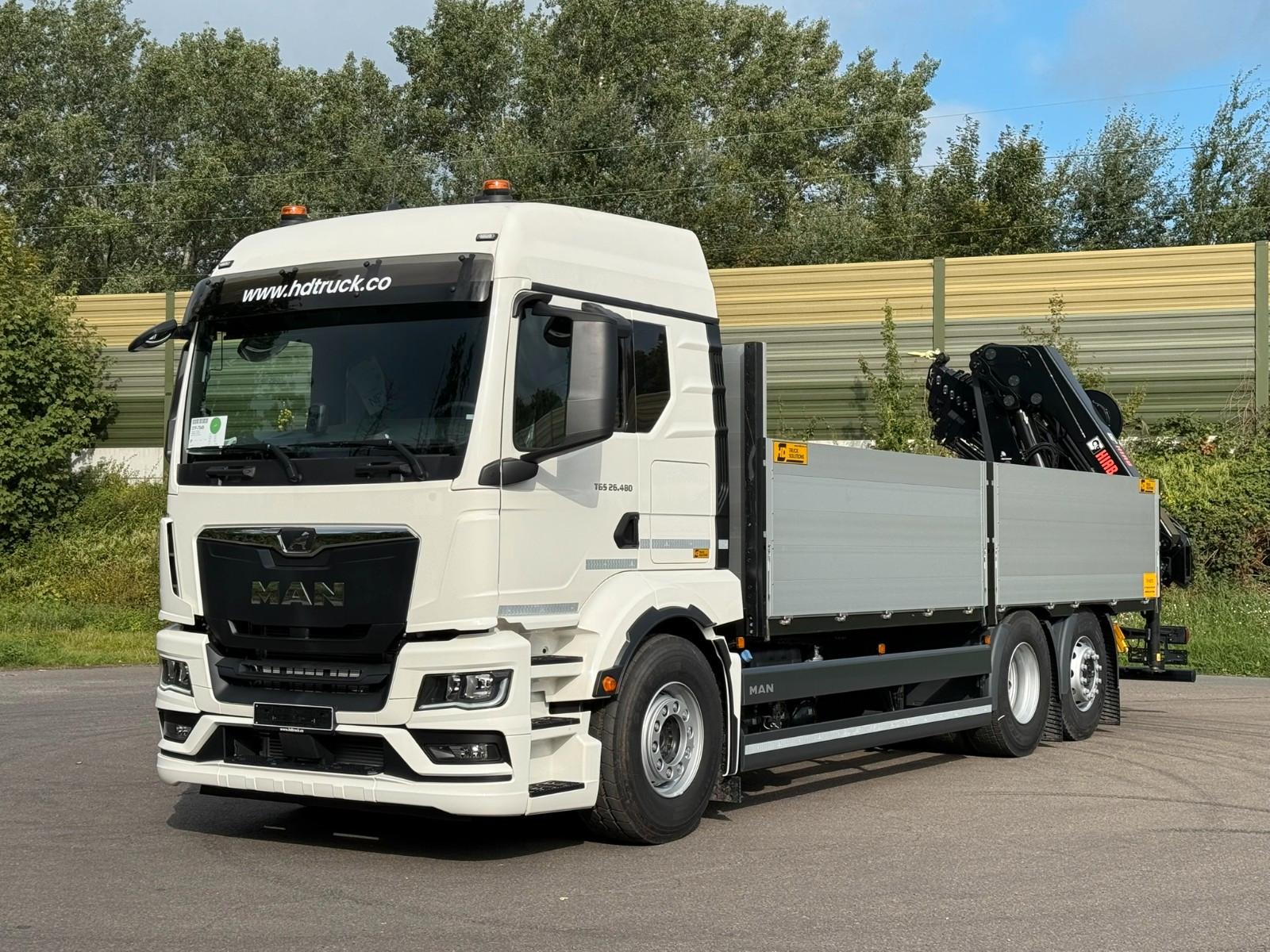 MAN TGS 26.520 LL 6x2 Hiab 228-6 Kran