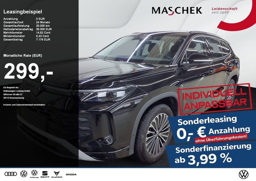 Volkswagen Tayron Life 2.0 TDI DSG 7 Sitze AHK IQ Light Are