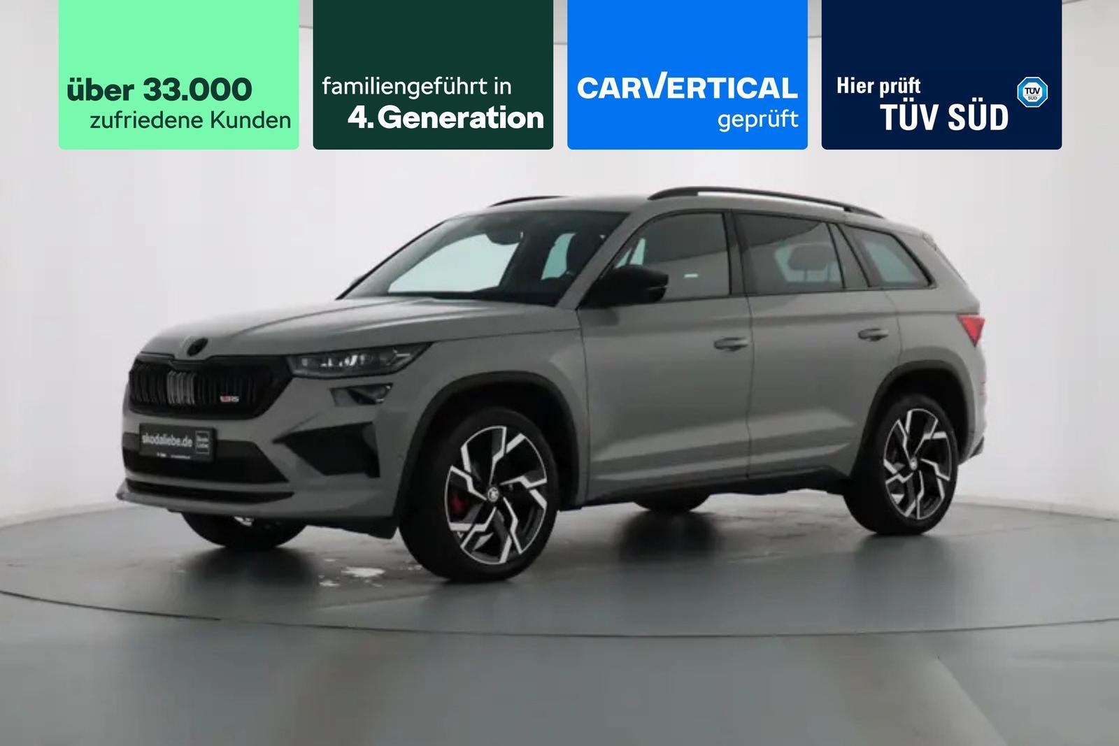 Skoda KODIAQ RS 2.0TSI 4x4 DSG ANHÄNGERKUPPLUNG+MATRIX