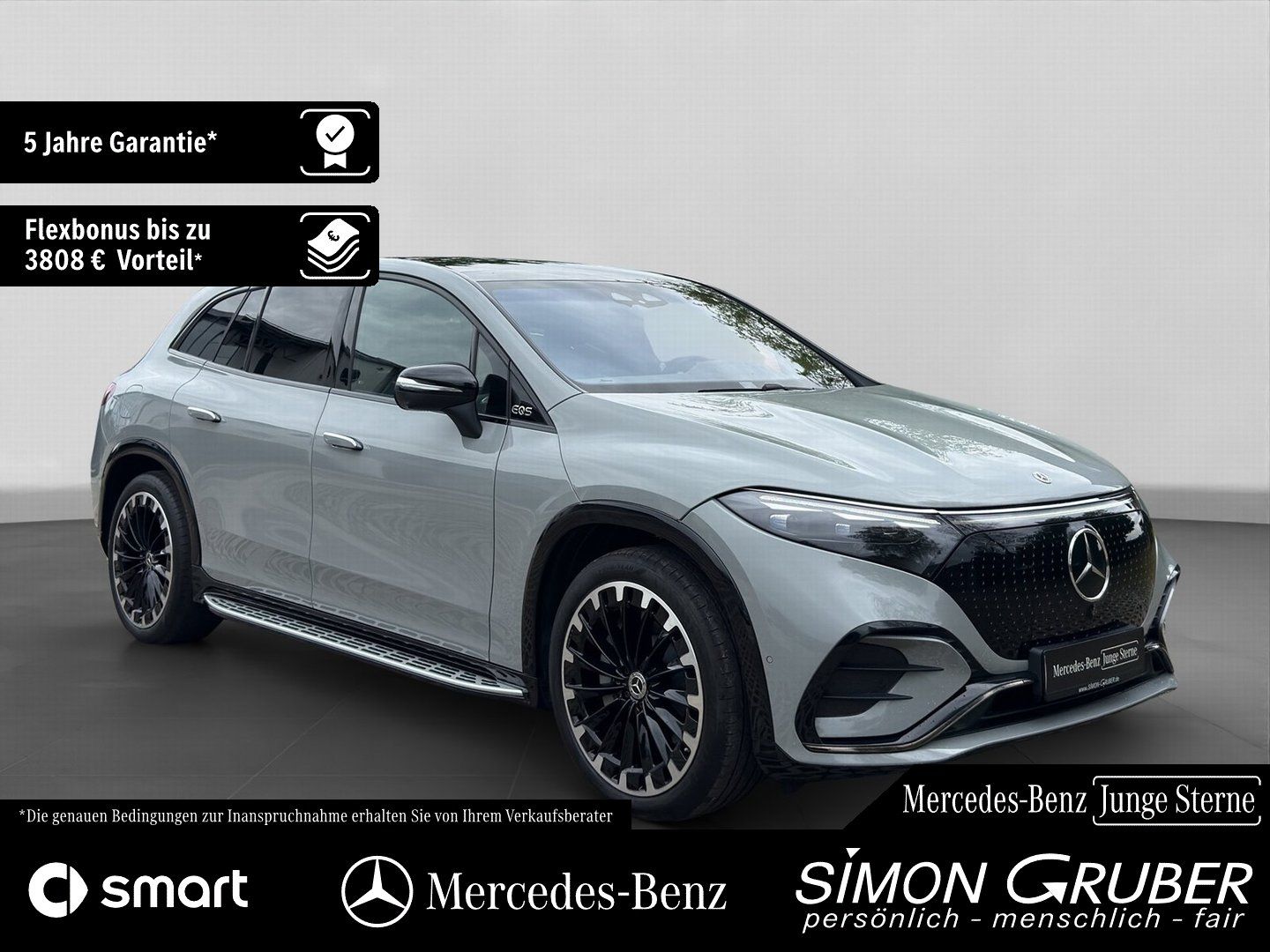 Fahrzeugabbildung Mercedes-Benz EQS 580 4M SUV AMG Massage Sitzklima AHK Md 2026
