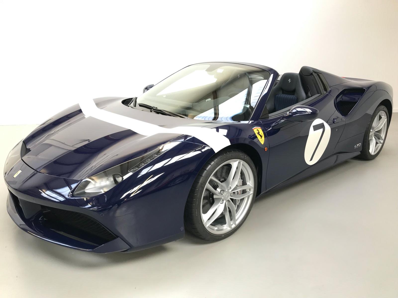 Ferrari 488 Spider Spider 70th Anni 1 of 1 Sterling Moss